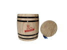 Yakimoto 1 Piece Mini Wood Canister | Small Airtight Kitchen Storage | Countertop Spice, Sugar